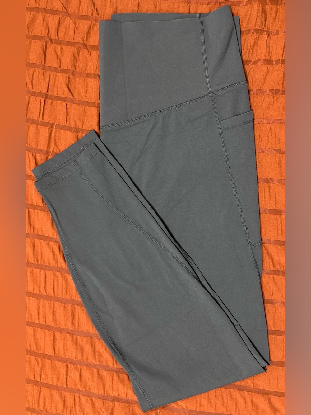 HALARA Women’s Gray High-Waist Full Length Leggings